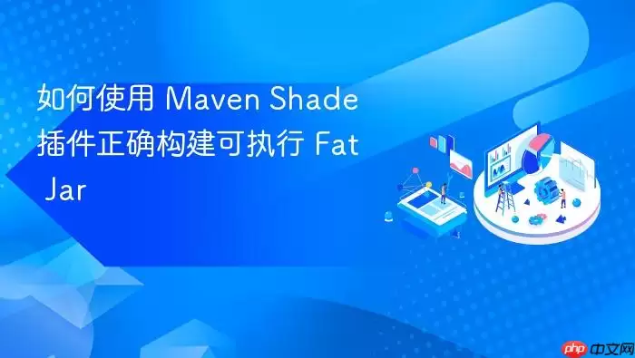 如何使用 Maven Shade 插件正确构建可执行 Fat Jar