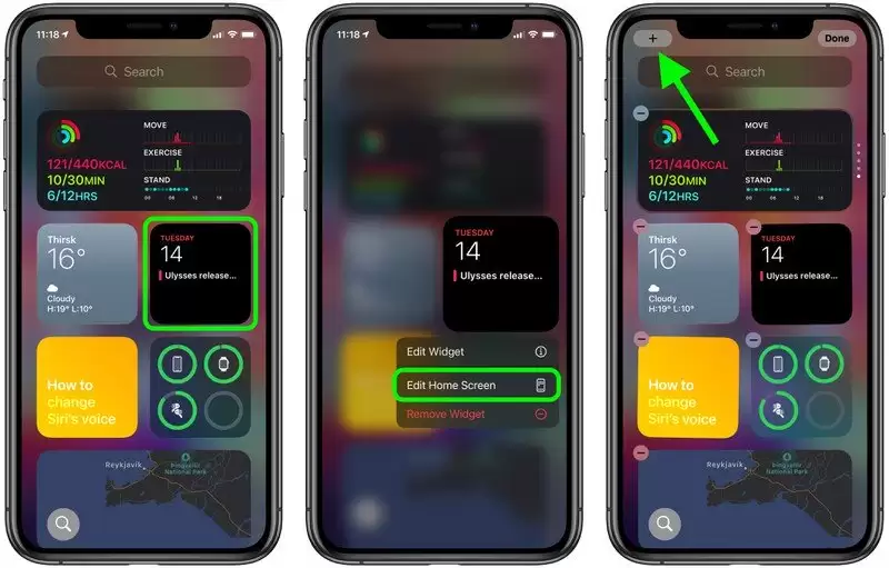 iOS 14 教程:如何在「今日视图」和「主屏幕」中添加小组件? iOS 14 教程:如何在「今日视图」和「主屏幕」中添加小组件?