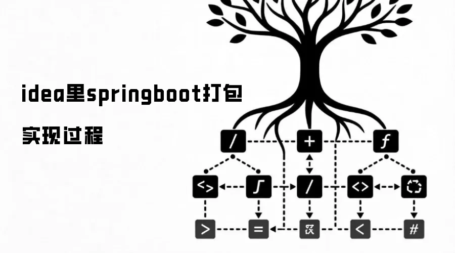 idea里springboot打包实现过程