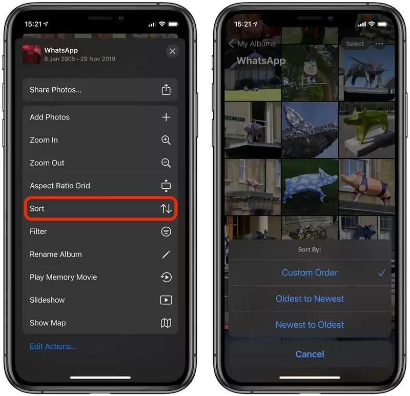 iOS 14 小技巧:iPhone 照片应用支持更改图片或视频的排列顺序 iOS 14 小技巧:iPhone 照片应用支持更改图片或视频的排列顺序