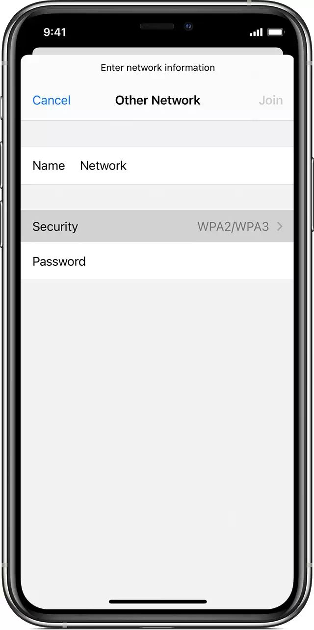 如何在 iPhone 上连接到隐藏的无线局域网？