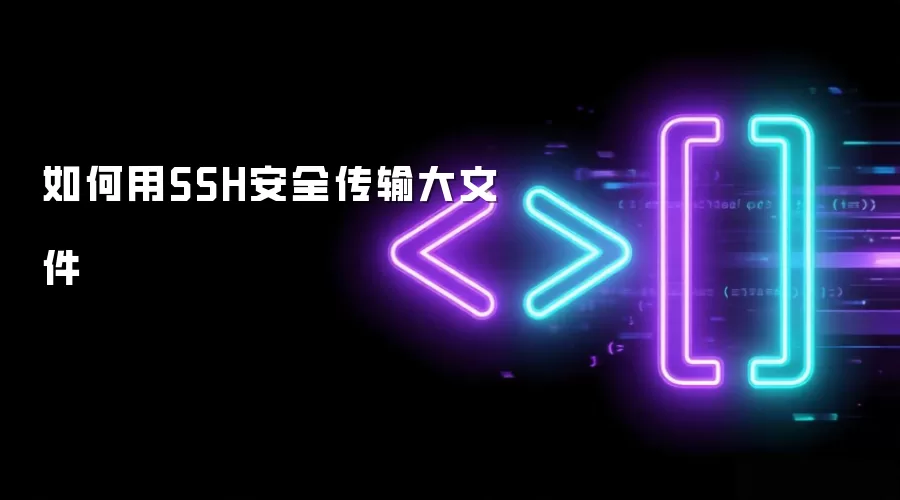 如何用SSH安全传输大文件