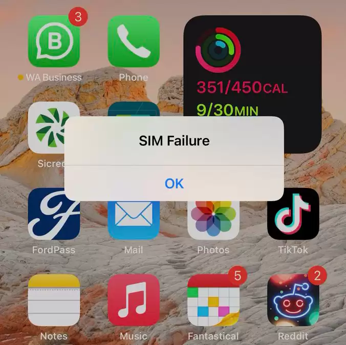 更新iOS 14.7 Beta 2后出现“SIM 失败”怎么办? 更新iOS 14.7 Beta 2后出现“SIM 失败”怎么办?
