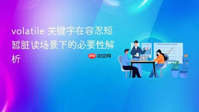 volatile 关键字在容忍短暂脏读场景下的必要性解析