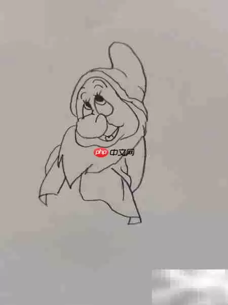 小矮人简笔画教程
