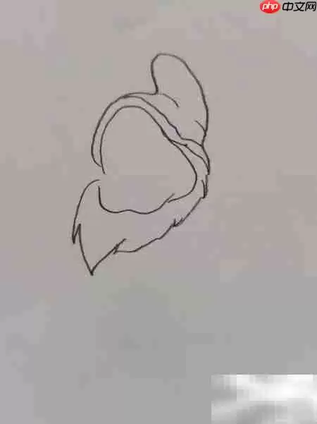 小矮人简笔画教程