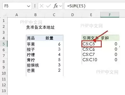 Excel强大的引用函数INDIRECT怎么用?操作要点整理