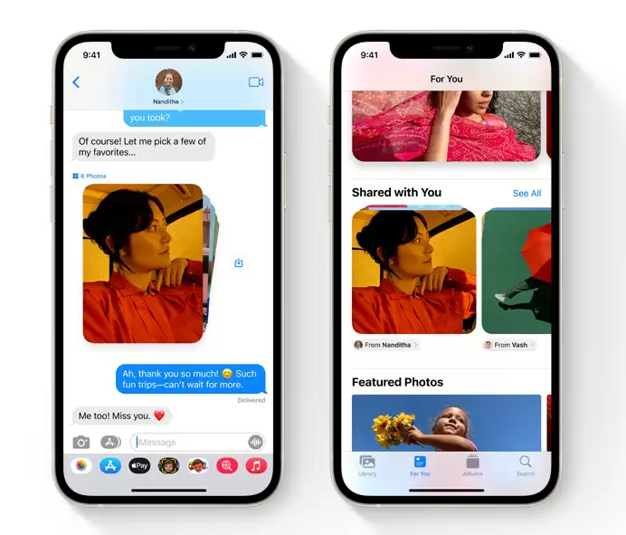 iOS 15 信息应用全新改进:更好用的共享功能、新款拟我表情 iOS 15 信息应用全新改进:更好用的共享功能、新款拟我表情