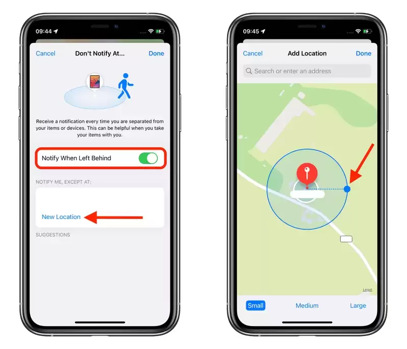iOS 15 小技巧:在 iPhone 上设置“遗忘时通知”,及时找回 AirTag 或 AirPods iOS 15 小技巧:在 iPhone 上设置“遗忘时通知”,及时找回 AirTag 或 AirPods