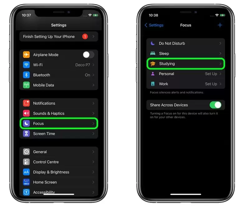 iOS 15 新功能:在有需要时智能激活“专注模式” iOS 15 新功能:在有需要时智能激活“专注模式”