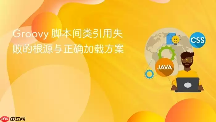 Groovy 脚本间类引用失败的根源与正确加载方案