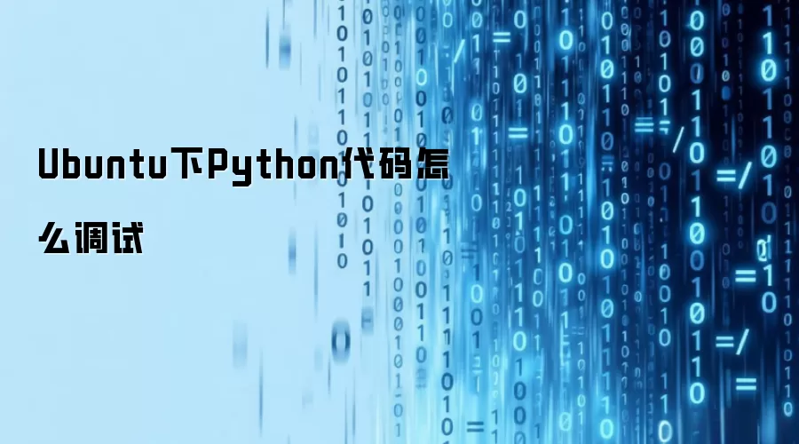 Ubuntu下Python代码怎么调试