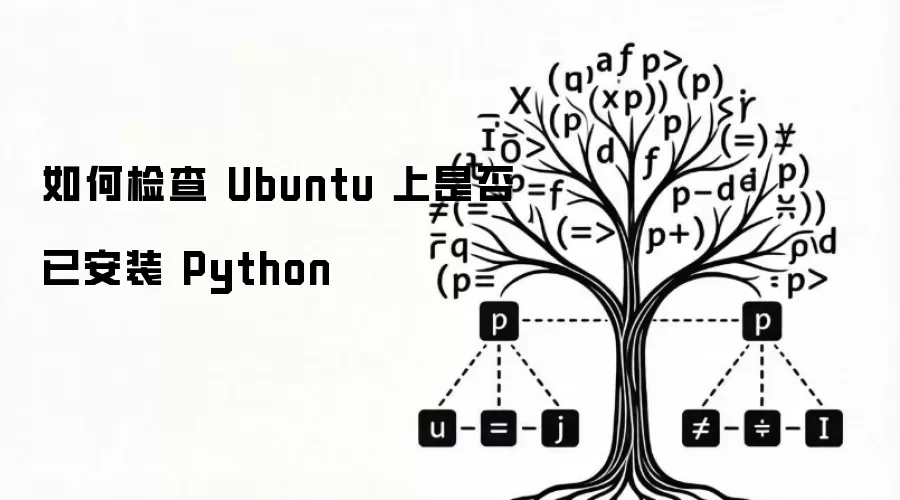 如何检查 Ubuntu 上是否已安装 Python