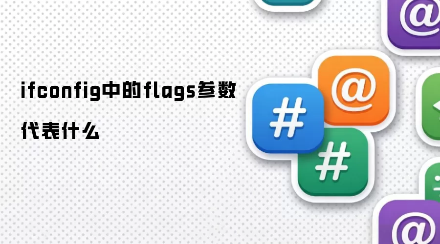 ifconfig中的flags参数代表什么