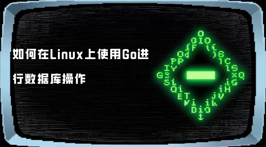 如何在Linux上使用Go进行数据库操作