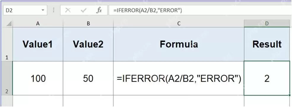 Excel中怎样用IFERROR函数构建数据容错机制