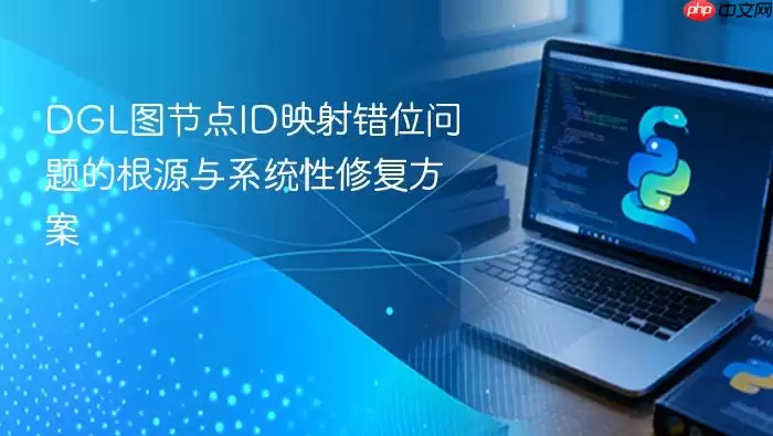 DGL图节点ID映射错位问题的根源与系统性修复方案