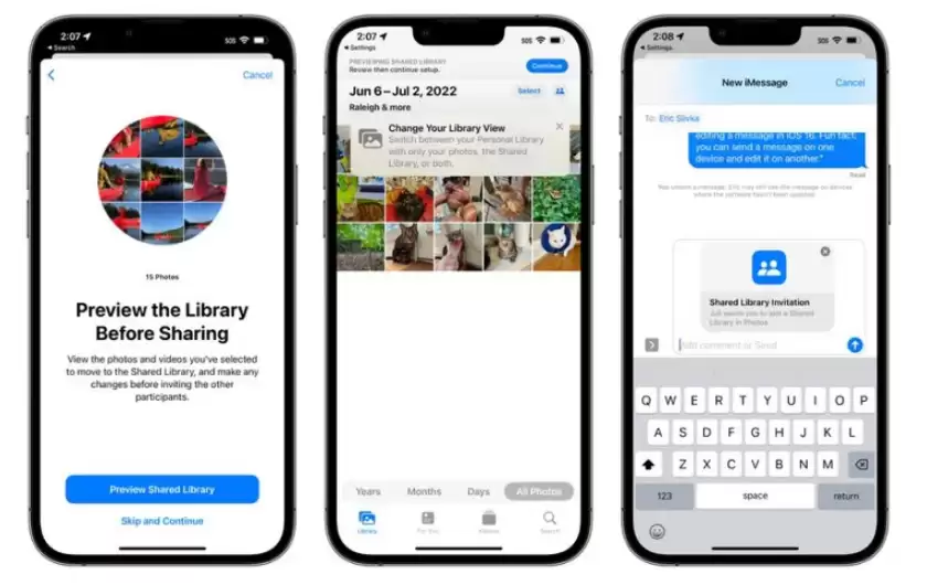 升级iOS16 Beta 3后如何设置iCloud 共享照片库? 升级iOS16 Beta 3后如何设置iCloud 共享照片库?