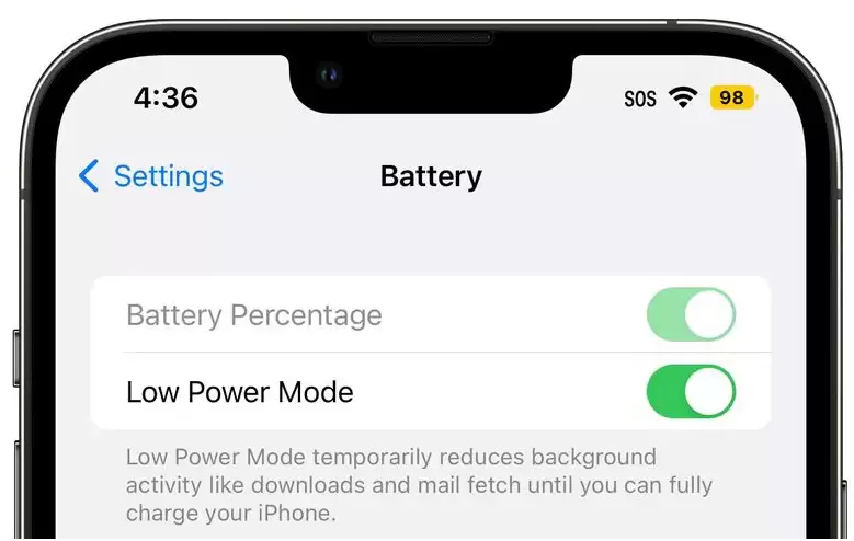 iOS 16 Beta 6电池百分比显示和Beta 5有什么不同? iOS 16 Beta 6电池百分比显示和Beta 5有什么不同?