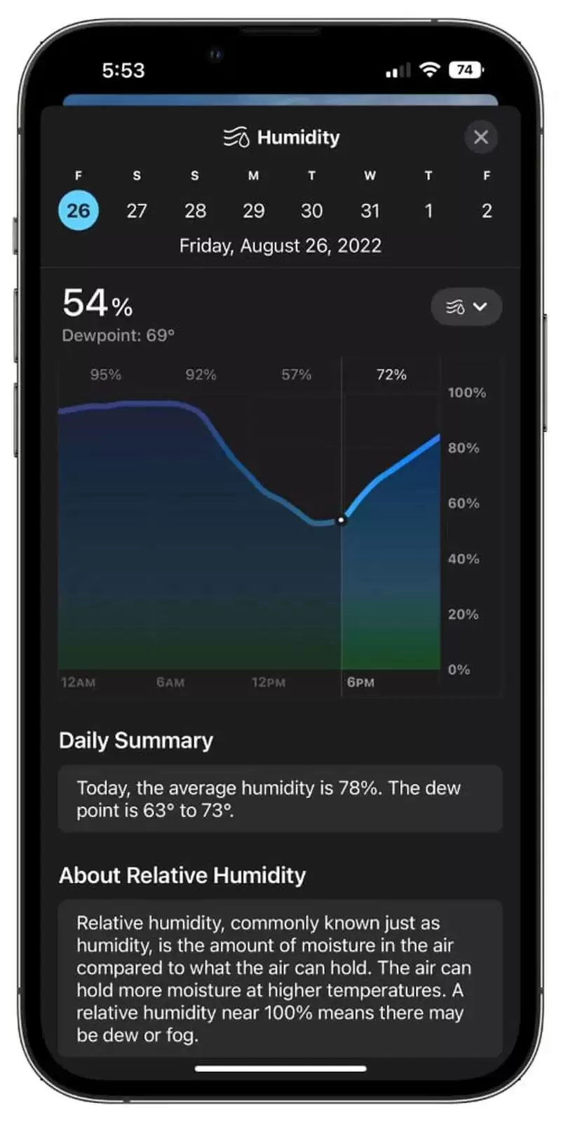 苹果 iOS 16 天气应用有哪些新变化? 苹果 iOS 16 天气应用有哪些新变化?