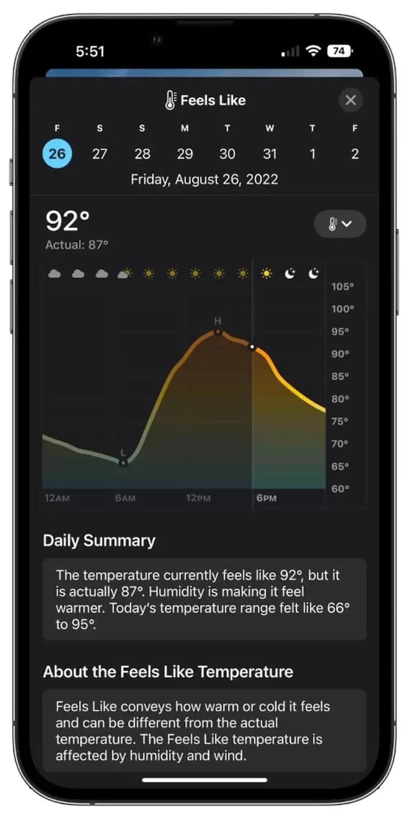 苹果 iOS 16 天气应用有哪些新变化? 苹果 iOS 16 天气应用有哪些新变化?