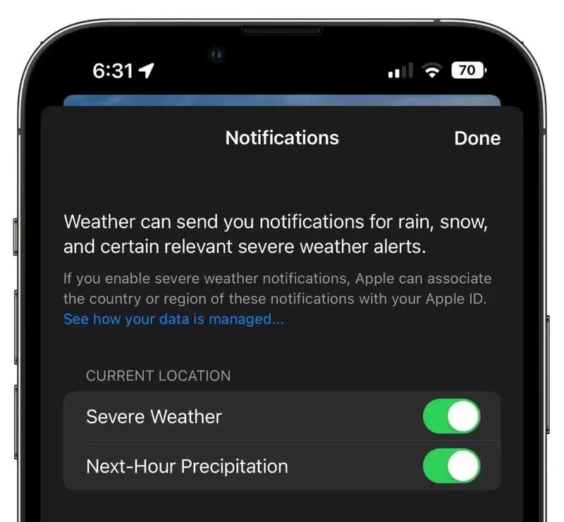 苹果 iOS 16 天气应用有哪些新变化? 苹果 iOS 16 天气应用有哪些新变化?