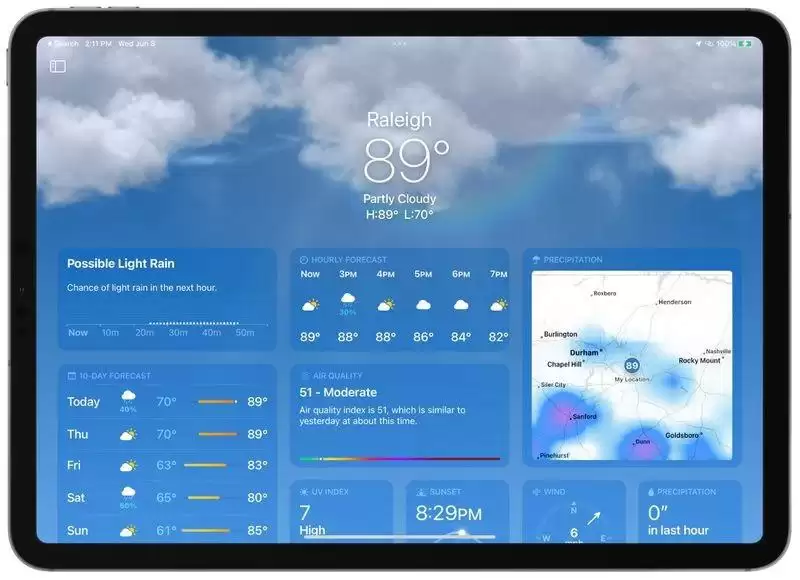 苹果 iOS 16 天气应用有哪些新变化? 苹果 iOS 16 天气应用有哪些新变化?