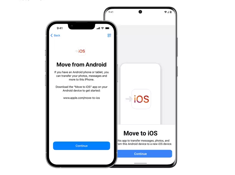 如何从安卓设备 Business to iPhone 14？