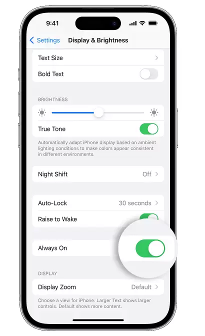 苹果 iPhone 14 Pro/Max “全天候显示”功能全介绍