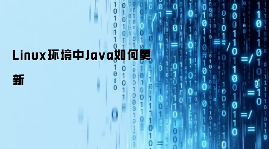 Linux环境中Ja va如何更新