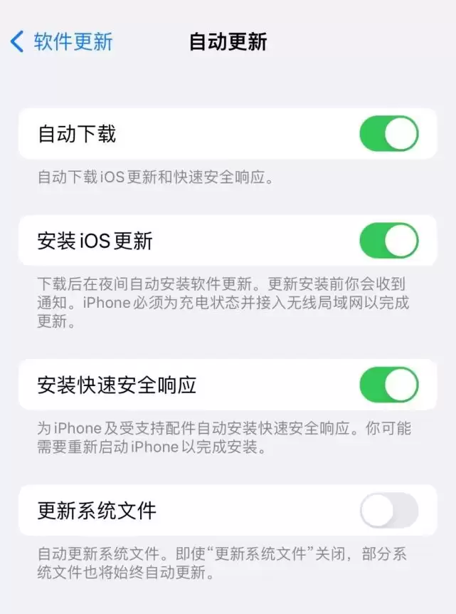 苹果快速安全响应更新有必要安装吗?如何更新? 苹果快速安全响应更新有必要安装吗?如何更新?