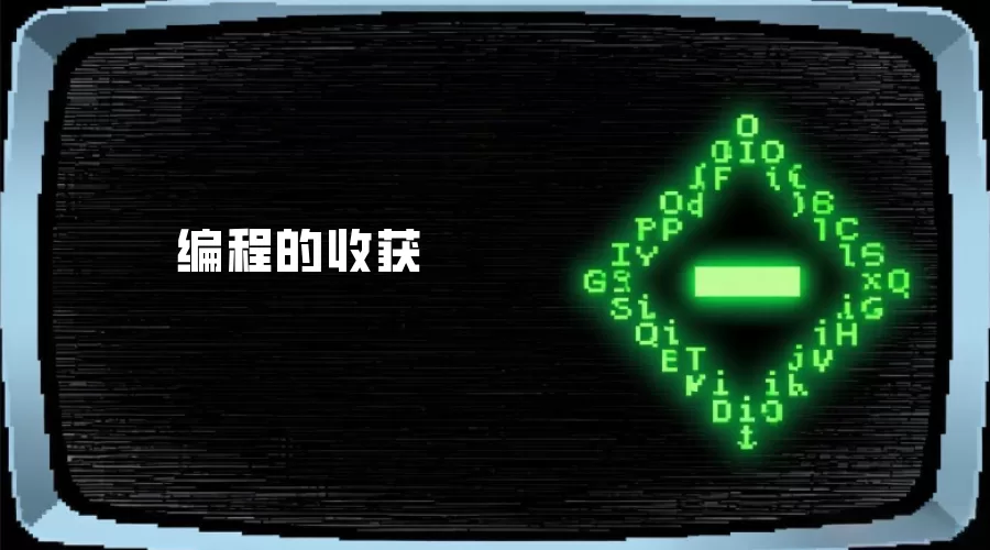 编程的收获