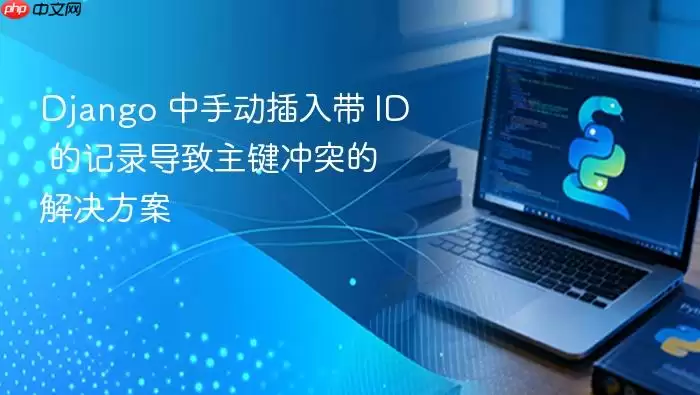 Django 中手动插入带 ID 的记录导致主键冲突的解决方案