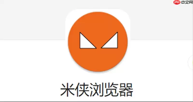 如何在米侠浏览器中删除不需要的搜索引擎列表？