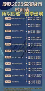 鹿晗亚洲巡演时间表及地点有哪些