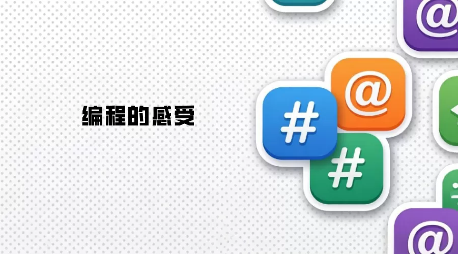 编程的感受