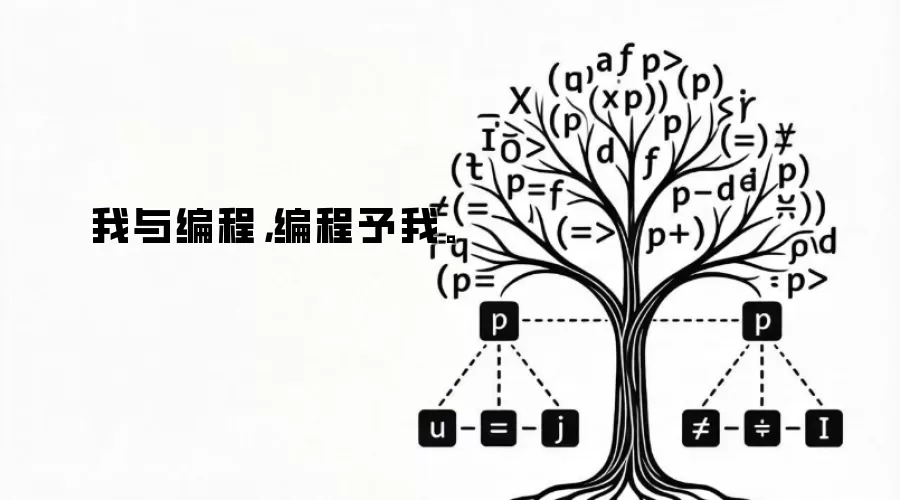 我与编程，编程予我。