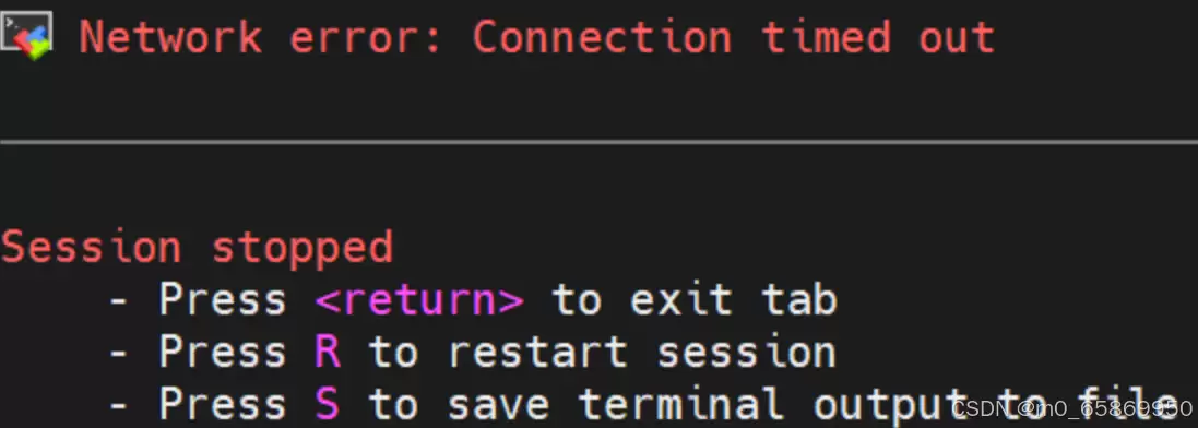 解决MobaXterm连接不上虚拟机:Networkerror:Connectiontimedout问题