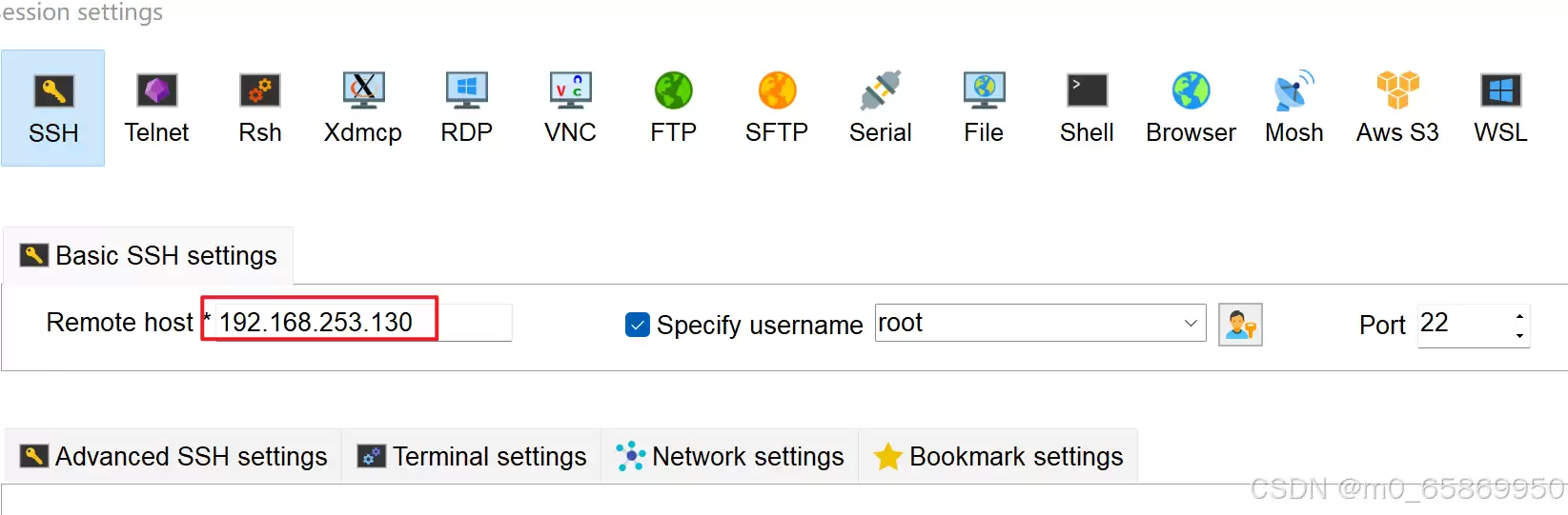 解决MobaXterm连接不上虚拟机:Networkerror:Connectiontimedout问题