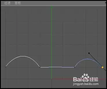 C4D贝塞尔曲线两点如何放在同一水平直线上