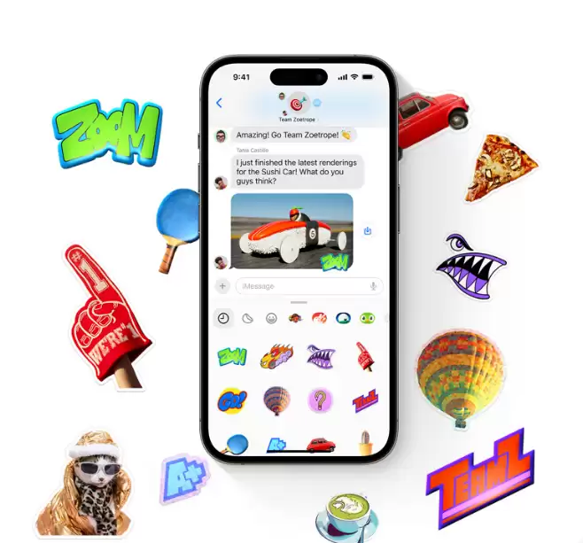 苹果 iOS 17 中的贴纸功能是什么,如何使用? 苹果 iOS 17 中的贴纸功能是什么,如何使用?