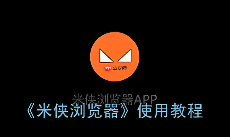 米侠浏览器视频清晰度无法切换怎么办