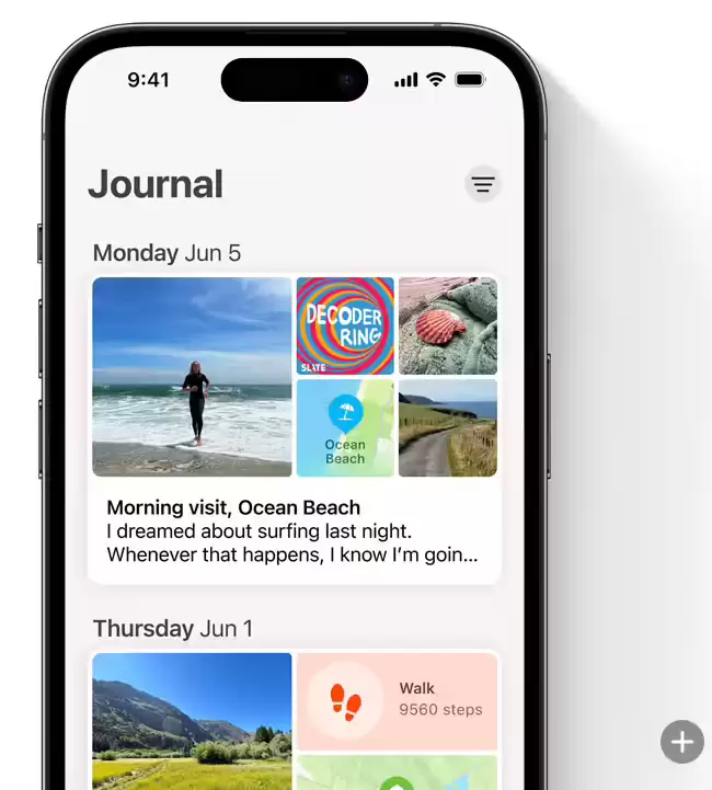 iOS 17.2 Beta 1中的手记有什么用?手记使用方法 iOS 17.2 Beta 1中的手记有什么用?手记使用方法