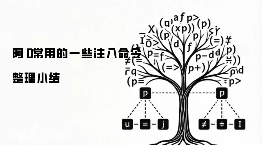 阿Ｄ常用的一些注入命令整理小结