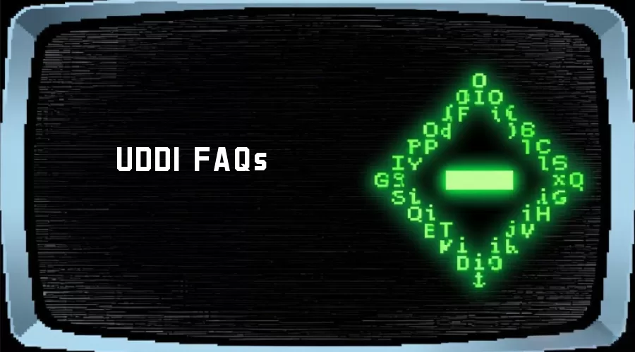UDDI FAQs