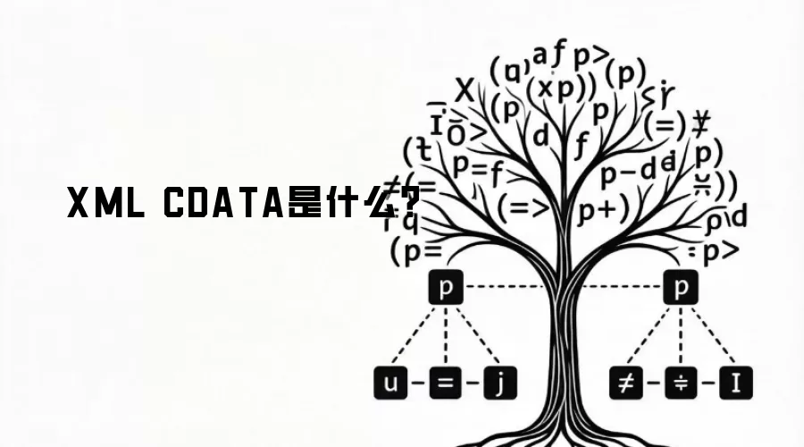 XML CDATA是什么？
