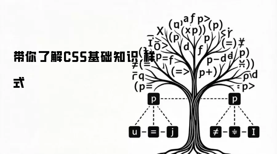 带你了解CSS基础知识,样式