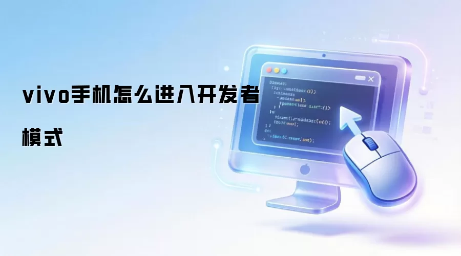 vivo手机怎么进入开发者模式