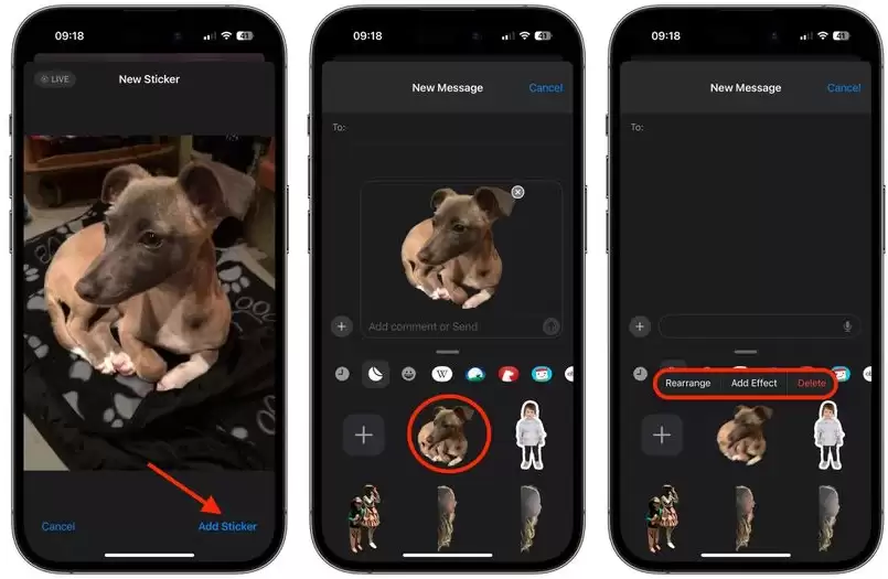 升级 iOS 17后如何将实况照片变成实况贴纸? 升级 iOS 17后如何将实况照片变成实况贴纸?