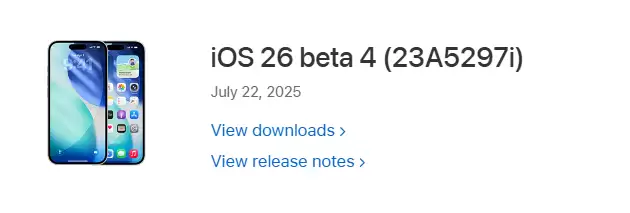iOS 26 beta4发布_细微升级 iOS 26 beta4发布_细微升级